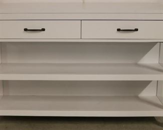 Accents Beyond white console