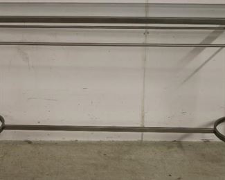 Accents Beyond glass top console