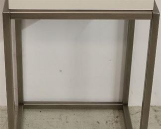 Accents Beyond marble top side table