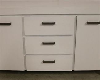 Accents Beyond white credenza