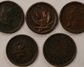 Civil war tokens