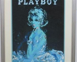 1964 Playboy Cover by Leroy Neiman