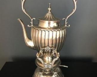 Sterling Repousse Kettle on Stand with Burner https://ctbids.com/#!/description/share/283591