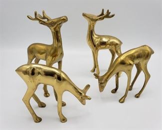 Vintage Brass Deer https://ctbids.com/#!/description/share/280831