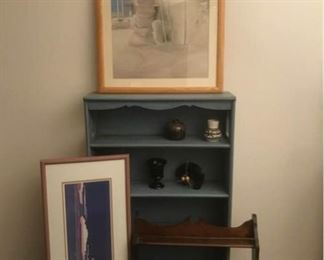 Bookshelf, Wall Shelf, 2 Pictures, and Home Decor