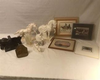 Horse Decor and Bookends