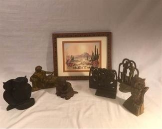 Southwest Decor and Bookends