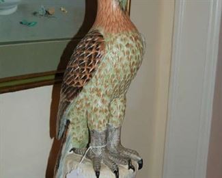 Italian porcelain eagle