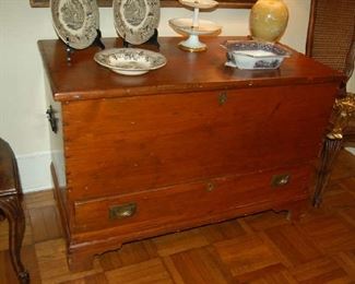19th Century New England blanket chest