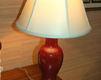 One of pair of lamps