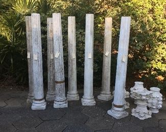 Concrete columns 