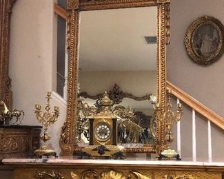 Entry table and mirror 