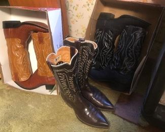 New Justin boots 