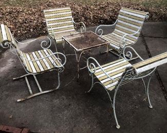 Vintage patio furniture 
