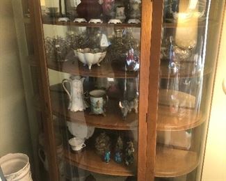 Antique display/curio cabinet 