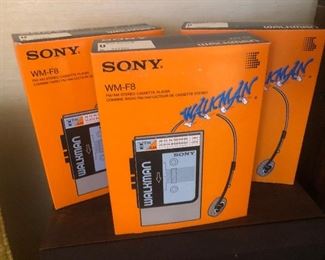 New in box Sony Walkmans 