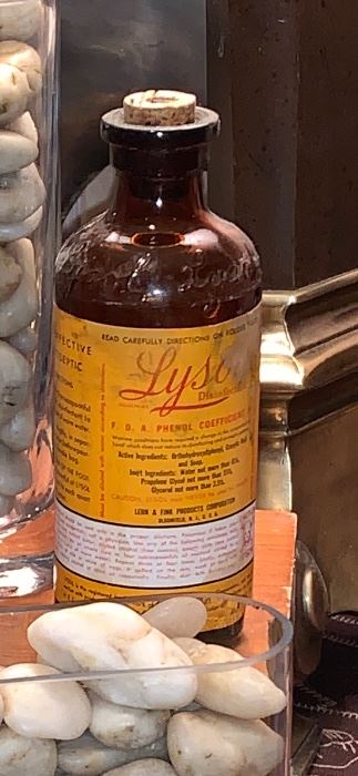 Vintage Lysol bottle 