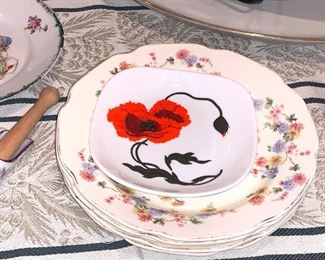 Poppy plate-great color
