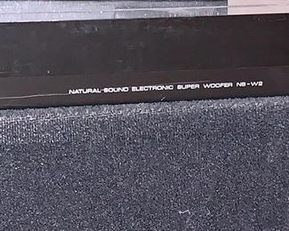  Yamaha Natural Sound Electronic Super Woofer NS-W2 