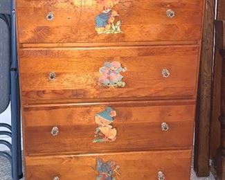 Vintage child's dresser