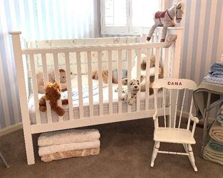 White crib