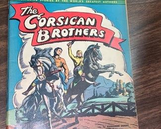 Vintage Classics Illustrated comic books - The Corsican Brothers 