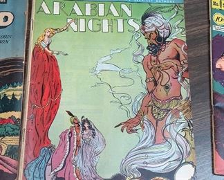 Vintage Classics Illustrated comic books -Arabian Nights 
