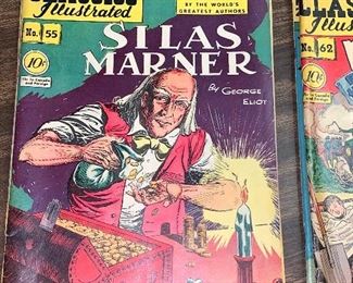 Vintage Classics Illustrated comic books - Silas Marner 