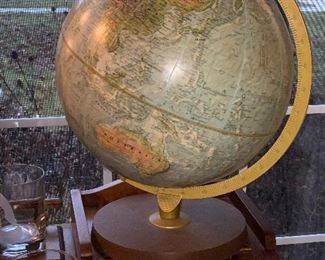 Vintage Worlds Book Globe by Replogle globe 