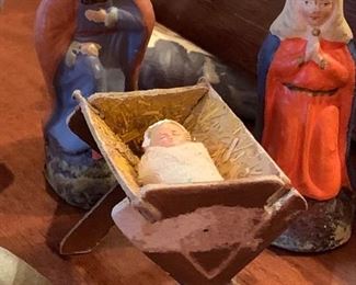 Vintage Mini Nativity made in Germany