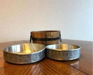 aksel holmsen pewter bowls