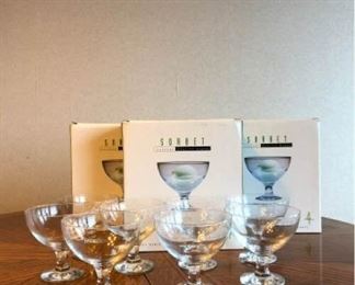circleware sorbet glasses