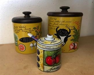 vintage ransburg cannisters