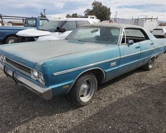 58: 1969 Plymouth
PM43F9D275409

Salvage title. 
DMV fees: $624 and $70 doc fees 