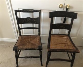 2 ANTIQUE CHAIRS