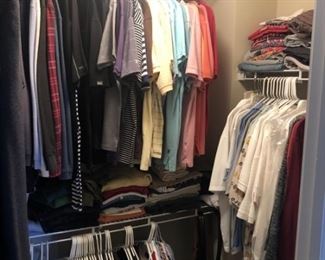 WONDERFUL LOT OF MENS POLO SHIRTS AND MORE. CLEAN
