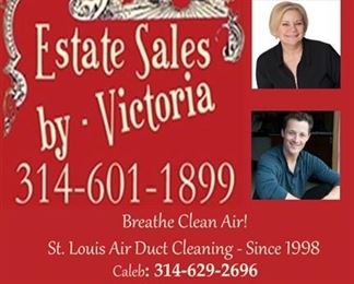 SMALLER FOR AD Estate Sales plus my sons business St Louis Air Duct Cleaning