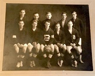 Lots of vintage photographs; this one basket ball Champions from 1914. 