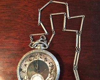 Another pocket watch, this by Hamilton. Needs restoration