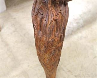  Highly Carved SOLID Mahogany Dining Room Table 