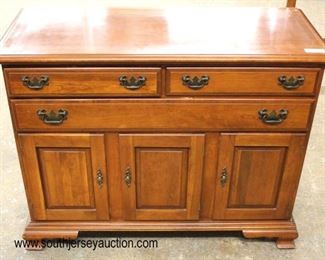  SOLID Maple Bracket Foot 3 Drawer 3 Door Buffet 