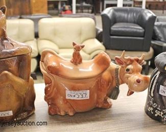  Selection of VINTAGE Pottery Cookie Jars 