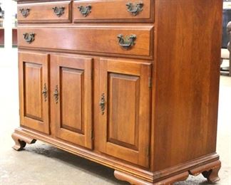  SOLID Maple Bracket Foot 3 Drawer 3 Door Buffet 