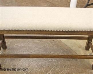  NEW “Signature Design by Ashley Furniture” 6 Piece Contemporary Country Farm Style Pub Set Including Table, 4 Chairs and Bench 