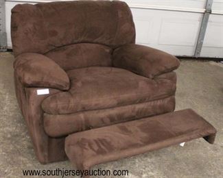  Like New Brown Upholstered Recliner 