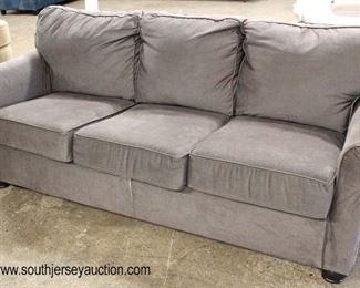 NEW Grey Upholstered Sleeper Sofa 