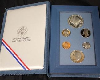  United States 1987 Prestige Set in Book 