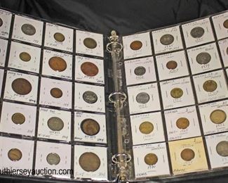  Book of 3 Pages of Foreign Coins 
