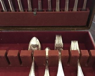 Partial Flatware Set Sterling Silver 