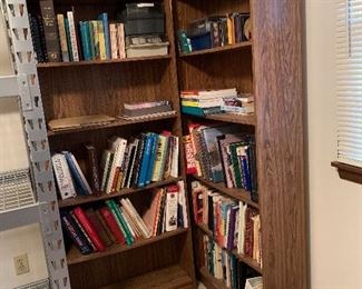 Books, bookshelves